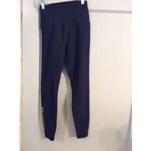Peloton Small S Navy Leggings Women's High Rise